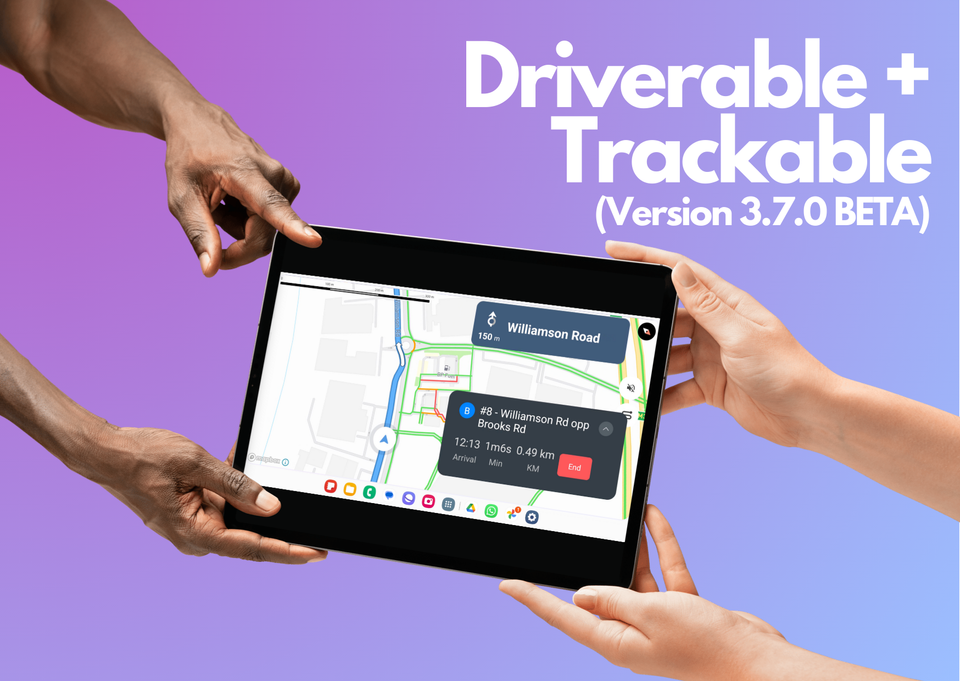 📣 Beta Releases - Driverable™ + Trackable™